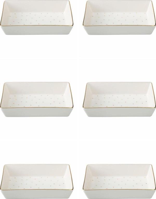 Porland Forest Kahvaltı&Meze Tabağı 12x20cm 6 lı 04LFH000583 - Image 1