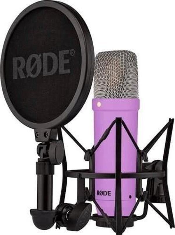 Rode Nt1 Signature Series Stüdyo Kondenser Mikrofon (Purple) - Image 1