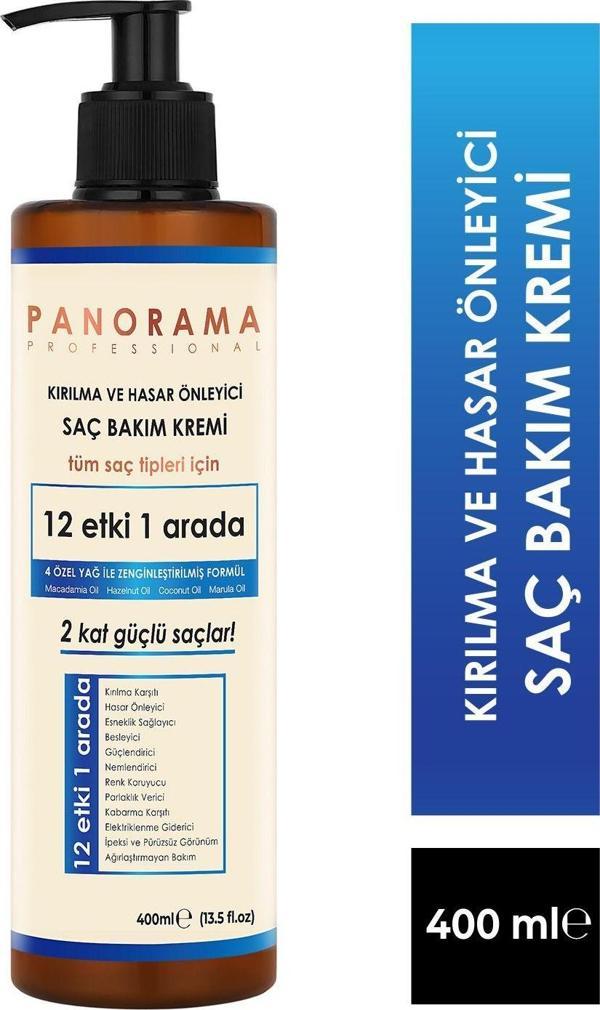 Panorama Professional Kırılma ve Hasar Önleyici Saç Bakım Kremi- 400 ml - Image 1