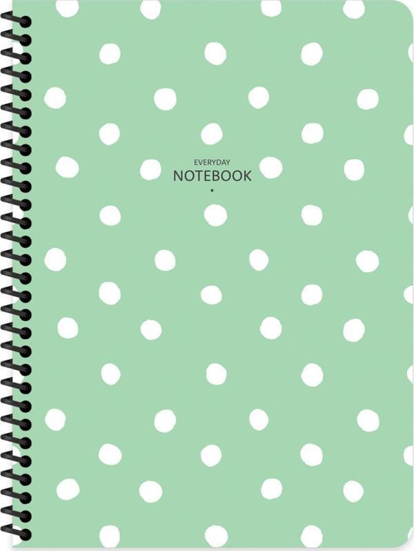 Keskin Color 16.5x22.5 Kareli Defter Puantiye - Yeşil - Image 1