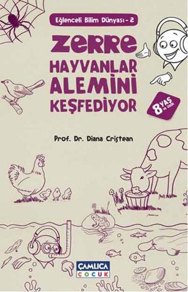 Zerre Hayvanlar Alemini Keşfediyor - Çamlıca Çocuk Yayınları - Image 1