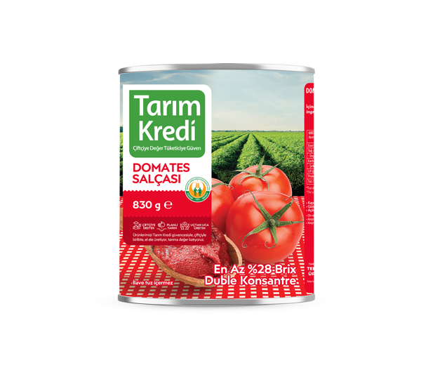 Tarım Kredi Birlik Domates Salçası - 830 Gr - Image 1