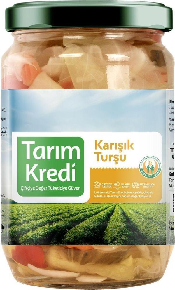 Tarım Kredi Birlik Tarım Kredi Karışık Turşu 650  gr - Image 1