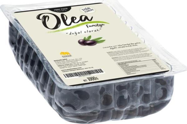Olea Familya Yağlı Sele Siyah Zeytin 1000  gr - Image 1