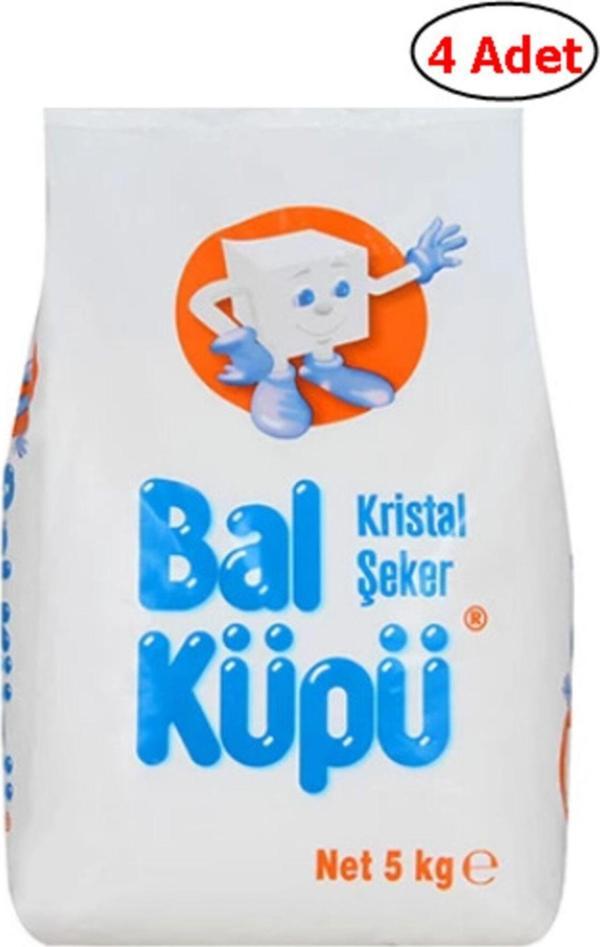 Balküpü Toz Şeker 5 Kg 4 Adet - Image 1