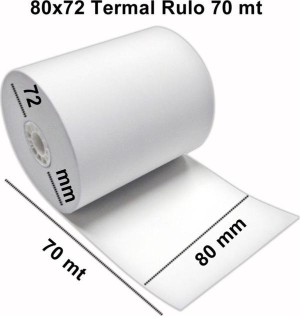 Merkezi Termal Adisyon Rulosu 10'lu Paket 80 x 70 m - Image 1