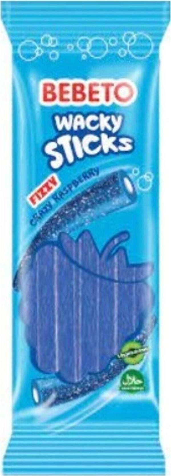 Bebeto Wacky Sticks Fizzy 75 G - Image 1