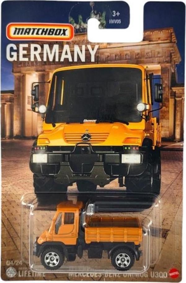 Matchbox Germany Edition Mercedes-Benz Unimog U300 HVV25 - Image 1