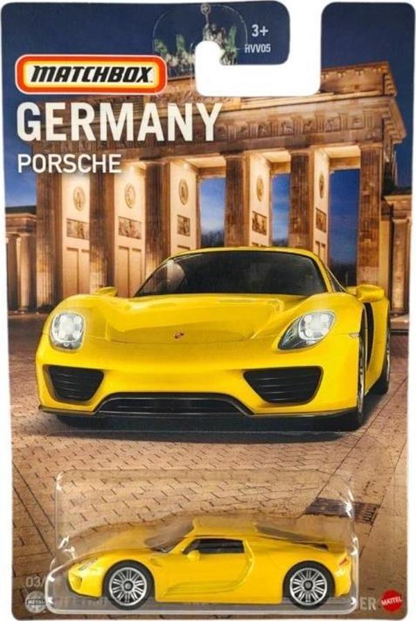 Matchbox Germany Edition 2020 Porsche 918 Spyder HVV26 - Image 1