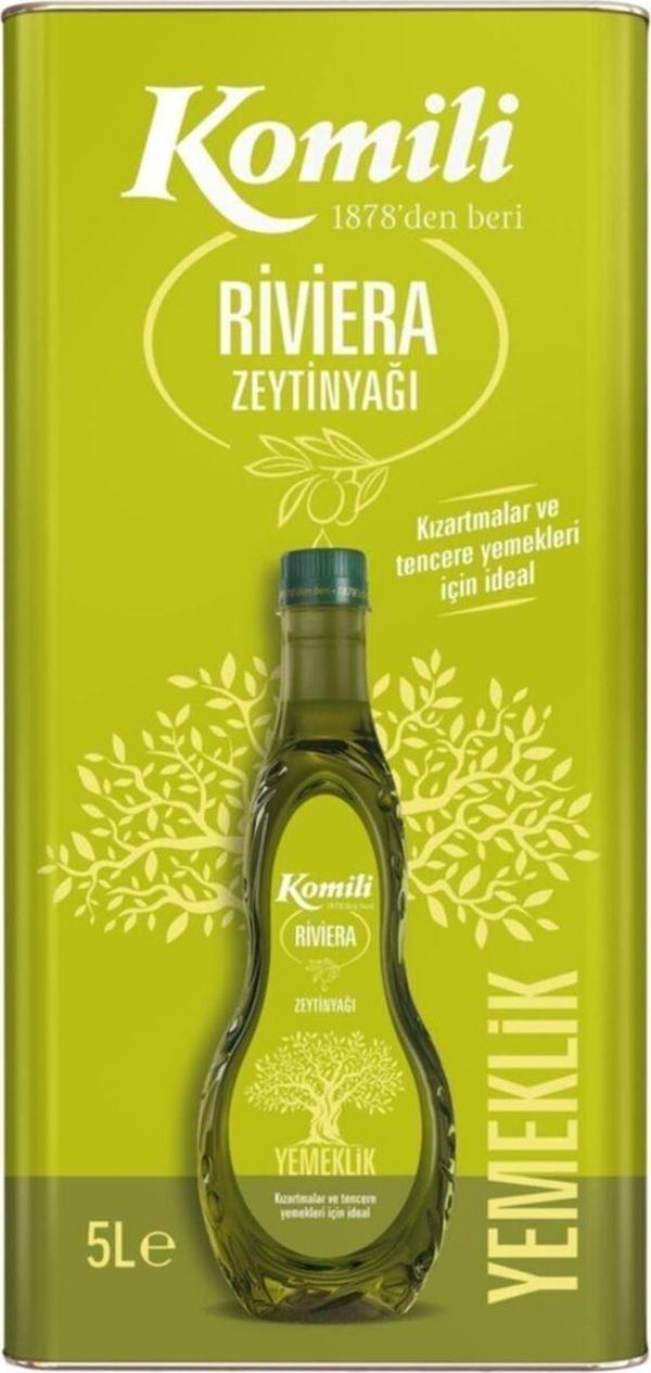Komili Riviera Zeytinyagi 5 Lt - Image 1