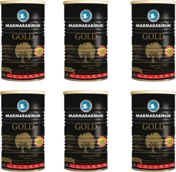 Marmarabirlik Marmarabırlık 800G Gold Xl 201/230 Teneke*6 Adet - Image 1