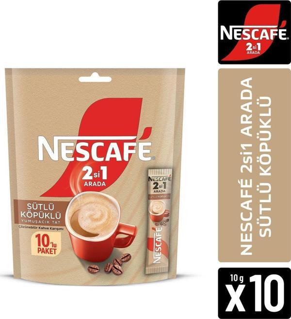 Nescafe 2Si Bir Arada Sütlü Köpüklü - Image 1