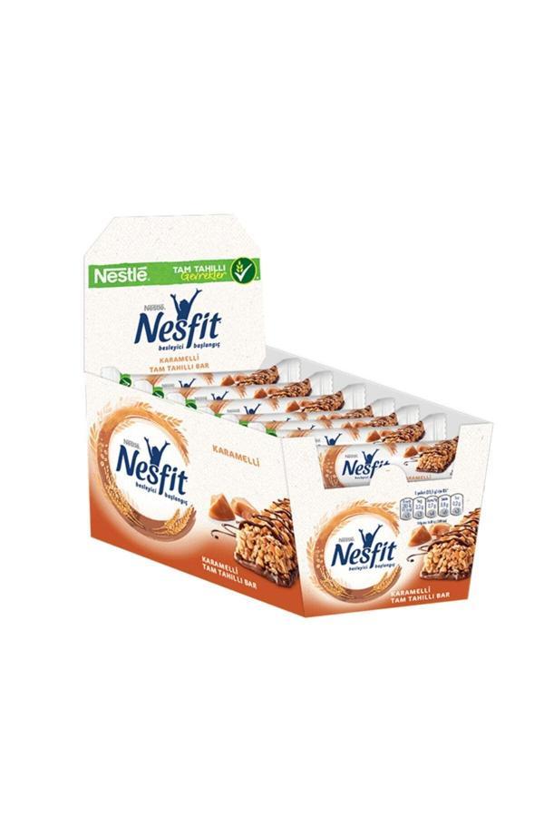 Nestle Nesfit Karamelli Tam Tahıllı Bar 16 Adet - Image 1