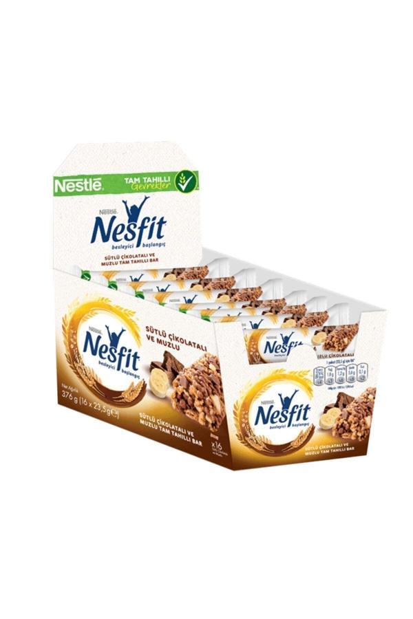 Nestle Nesfit Muzlu Çikolatalı Tam Tahıllı Bar 16 Adet - Image 1