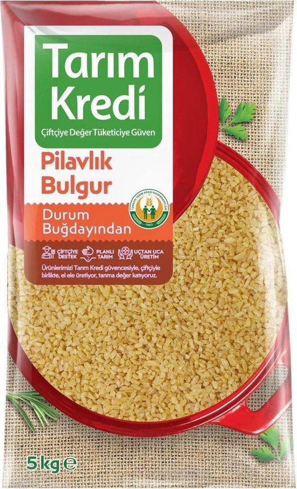 Türkiye Tarım Kredi Kooperatifleri Pilavlık Bulgur 5 Kg - Image 1