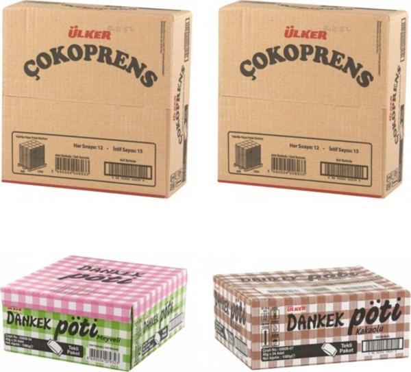 Ülker 2 Kutu 48 Adet Çokoprens Ve 2 Kutu 48 Adet Dankek - Image 1