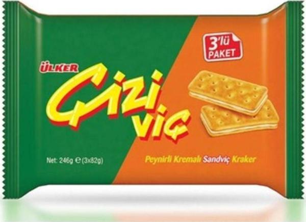 Ülker Ulker 3 Lu Cızıvıc 246 Gr*4 Adet - Image 1