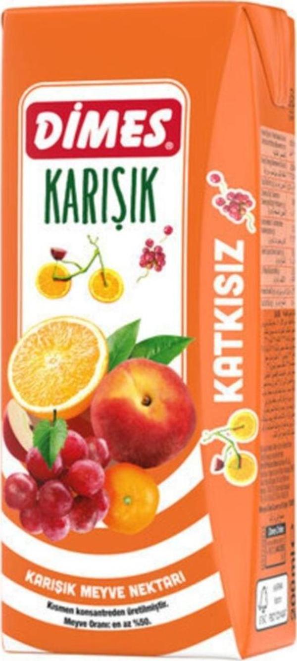 Xnews Dimes Meyve Suyu 200Ml Karışık X 27 Adet - Image 1