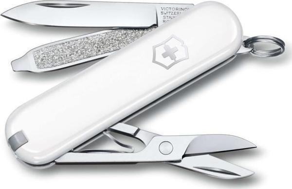 Victorinox Classic 0.6223.7G Beyaz İsviçre Çakısı 58mm 7F - Image 1