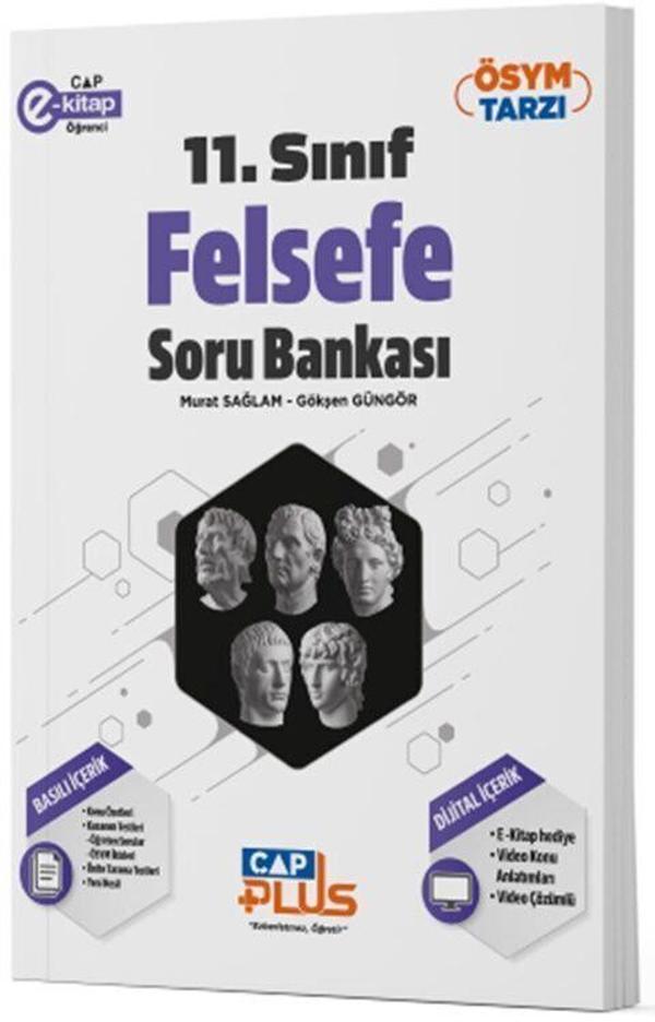 11. Sınıf Anadolu Lisesi Felsefe Soru Bankası - Çap Yayınları - Image 1