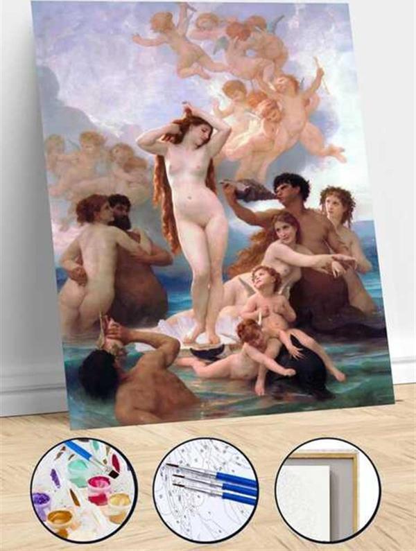 Pastelya Sayılarla Boyama Seti Rulo Çerçevesiz Melekler - Image 1