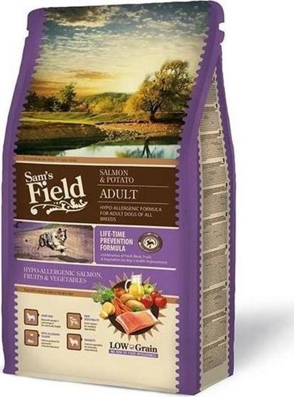 Sam´s Field Salmon & Potato Adult 2,5 kg - Image 1