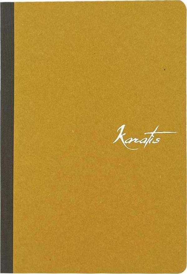 Karatis TR 13x19 96 Yaprak Soft Defter - Amber - Image 1