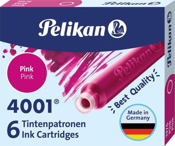 Pelikan Dolma Kalem Kartuşu 6'lı - Pembe  - Image 1