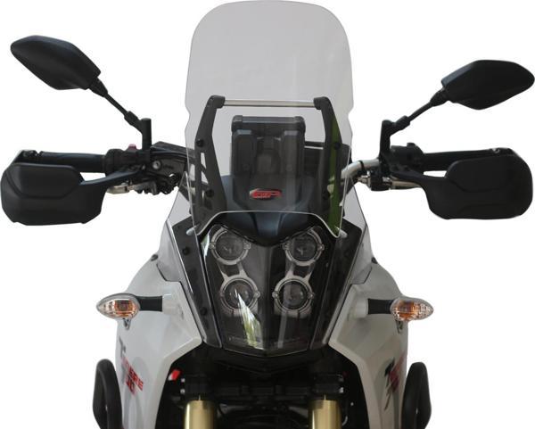 GP Kompozit Yamaha Tenere 700 2019-2023 Uyumlu Ön Cam Şeffaf - Image 1