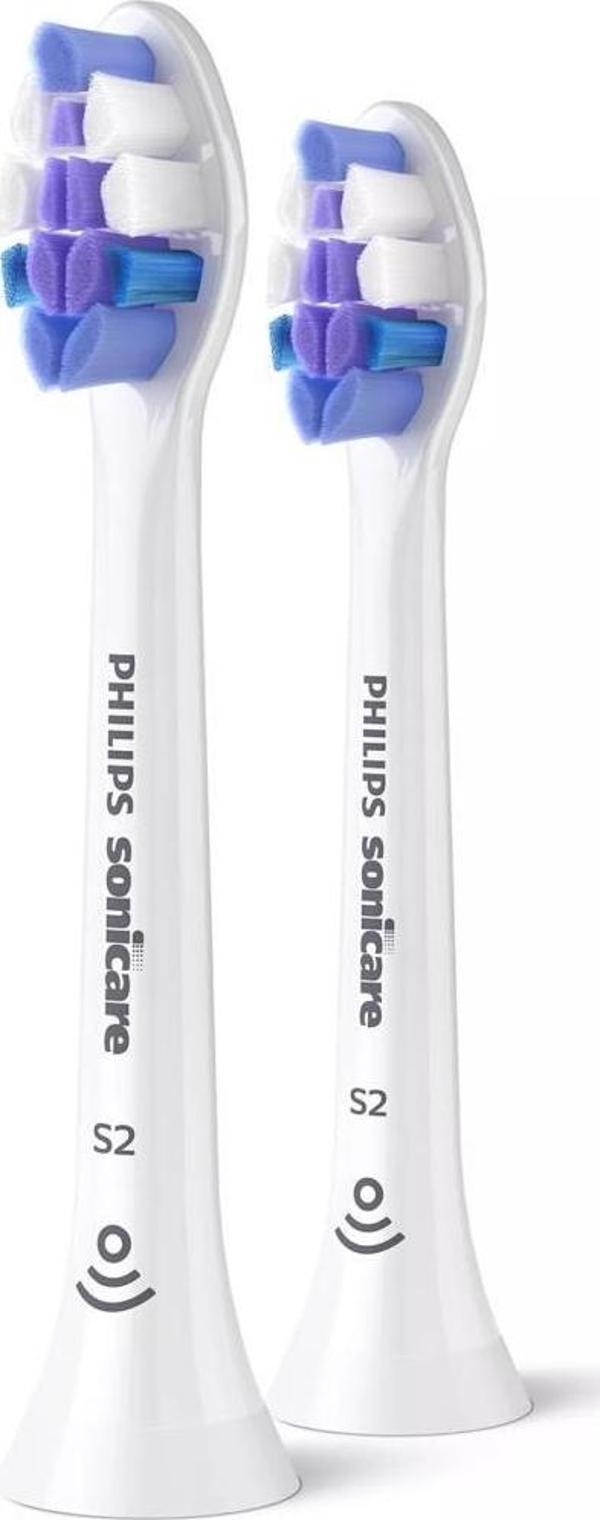 Philips Sonicare HX6052/10 - Sensitive - Sonic Şarjlı Diş Fırçası Yedek Başlıkları 2'li Beyaz - Image 1