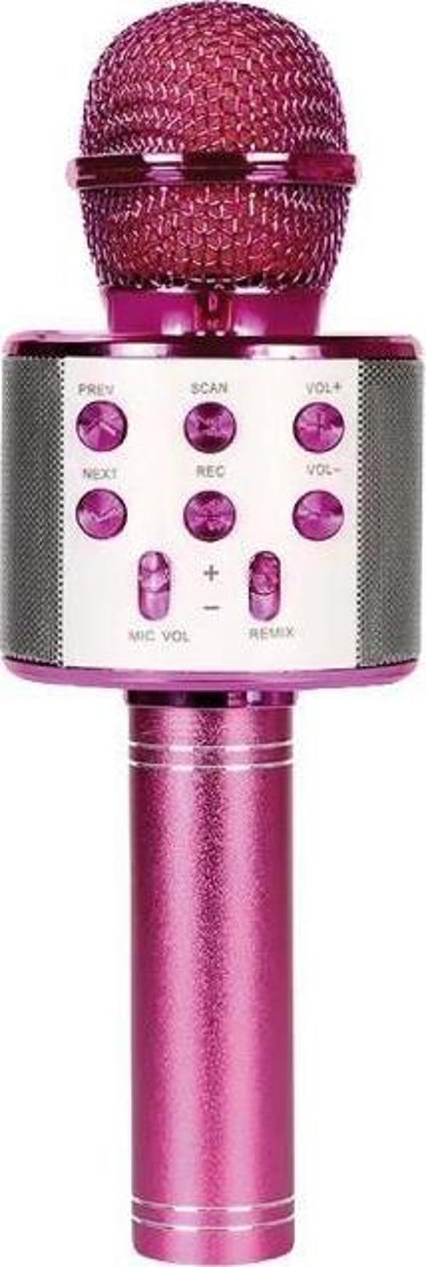 Sunix Bluetooth Kareoke Mikrofon Pembe MCF-10 - Image 1