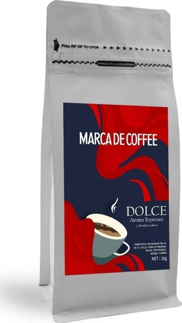 Marca De Coffee Dolce Espresso Çekirdek Kahve 1 Kg - Image 1