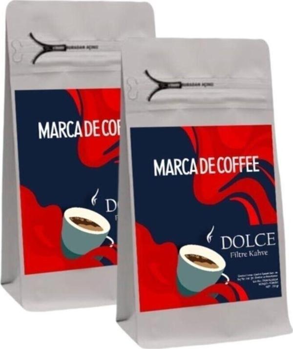 Marca De Coffee Dolce Filtre Kahve 250 Gr X 2 Adet ( 500 Gr) - Image 1