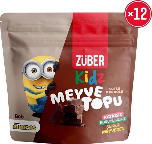 Kidz Sütlü Kakaolu Meyve Topu 42g X 12 Adet - Image 1