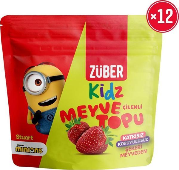 Kidz Çilekli Meyve Topu 42g X 12 Adet - Image 1