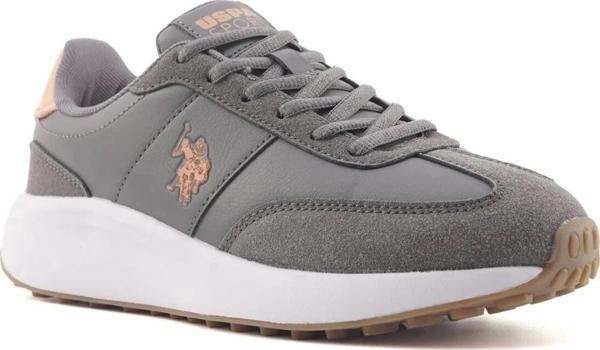 U.S. Polo Assn. REMUS 3PR GRİ COMFORT CASUAL UNİSEX SPOR AYAKKABISI - Image 1