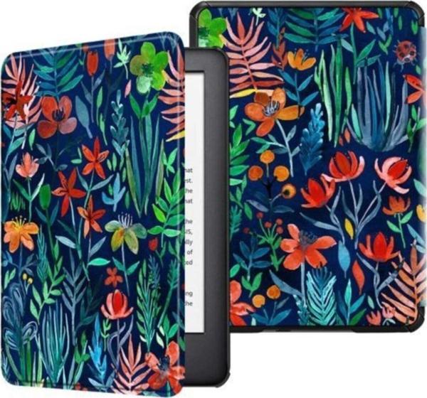 Amazon Kindle Paperwhite 4 E-Kitap Okuyucu Kılıfı Karışık Çiçekli - Image 1