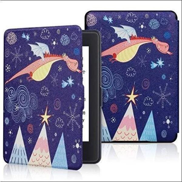 Amazon Kindle Paperwhite 4 E-Kitap Okuyucu Kılıfı Ejderli - Image 1