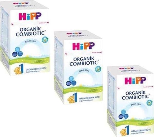 Hipp 1 Organik Combiotic Bebek Sütü 800 gr 3'lü - Image 1