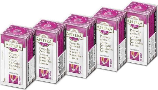 Apitera Zen 7 G X 35 Adet (Propolis, Bal, Zencefil, Limon) - Image 1