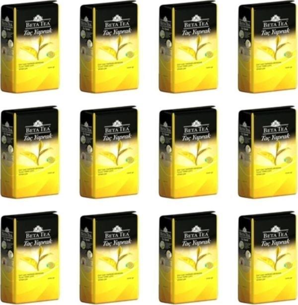 Beta Tea Taç Yaprak Çay 1 Kg X 12 Adet - Image 1