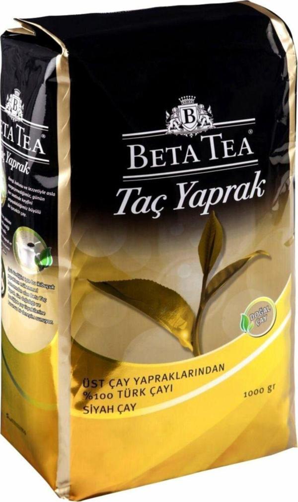 Beta Tea Taç Yaprak Türk Çayı 1000 Gr - Image 1