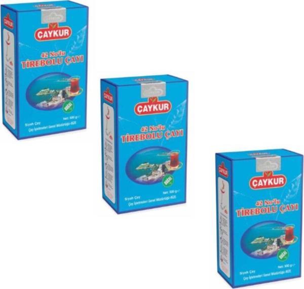 Çaykur 42 No'Lu Tirebolu Çayı 500 Gr * 3 Adet - Image 1