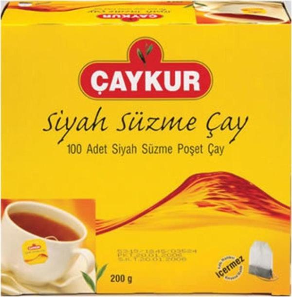 Çaykur Bardak Poşet Çay 100'Lü 200 G - Image 1