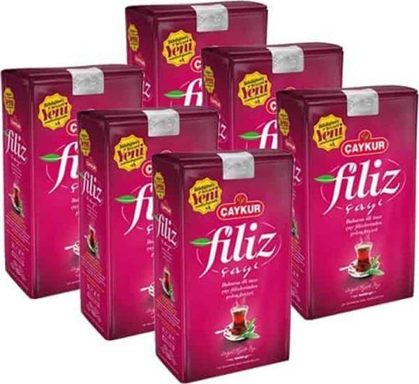 Çaykur Filiz Çayı 1000 Gr X 6 Adet - Image 1