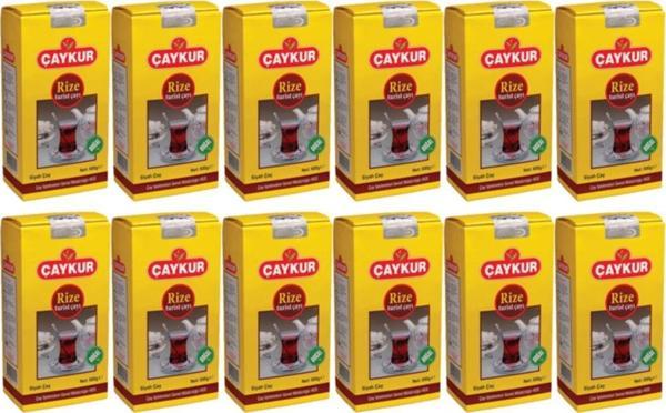 Çaykur Rize Turist  500 Gr X 12 Paket = 6 Kg Dökme Çay - Image 1