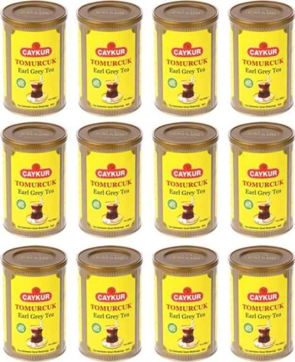 Çaykur Tomurcuk Çayı (Early Grey) 200 Gr - 12 Adet - Image 1