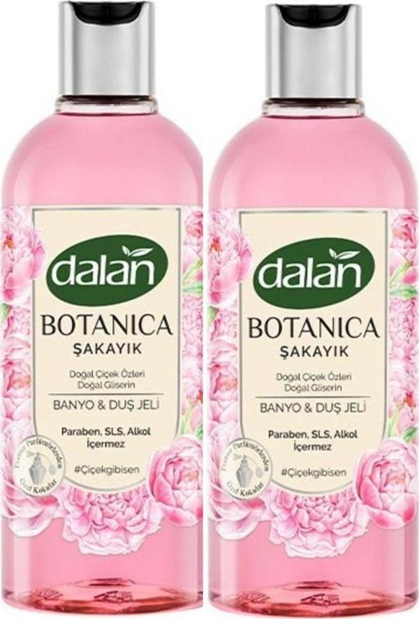 Dalan Duş Jeli Botanica Şakayık Kokulu 500 Ml X 2 Adet - Image 1