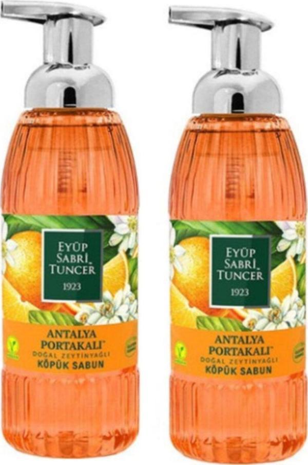Eyüp Sabri Tuncer Antalya Portakalı Köpük Sabun 2X500 Ml - Image 1