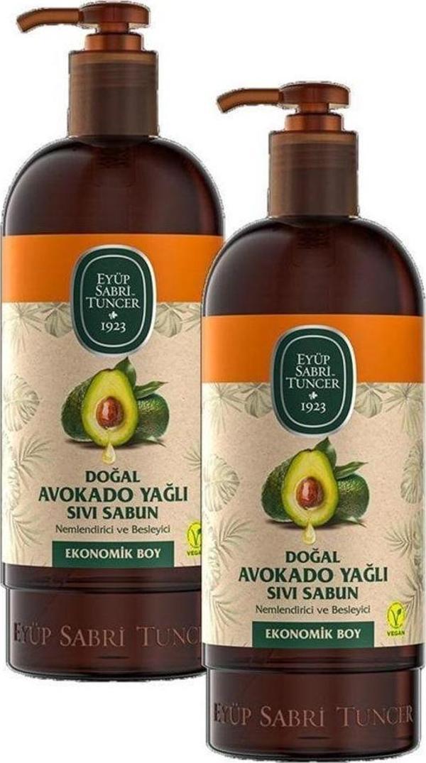 Eyüp Sabri Tuncer Doğal Avokado Yağlı Sıvı Sabun / 750Ml X2 - Image 1